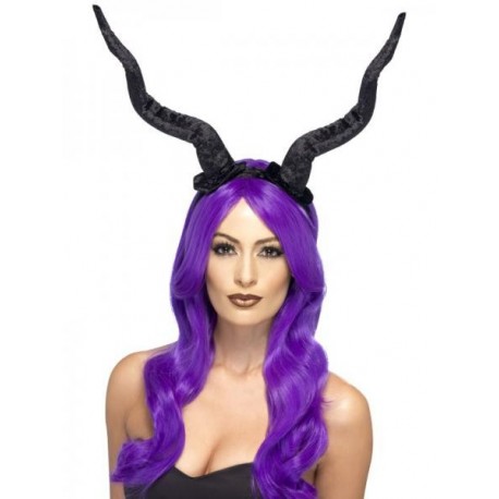 DIADEMA CUERNOS DEMONIO