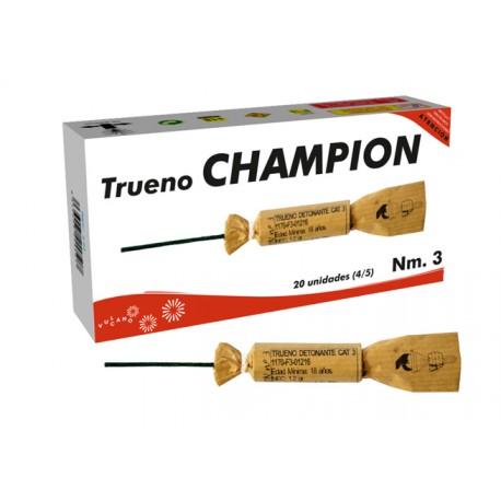 TRUENO CHAMPION Nº3