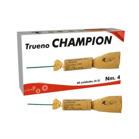 TRUENO CHAMPION Nº4