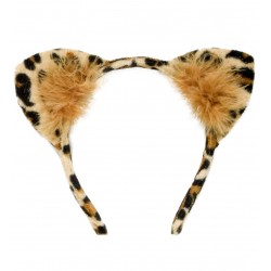 DIADEMA OREJAS LEOPARDO