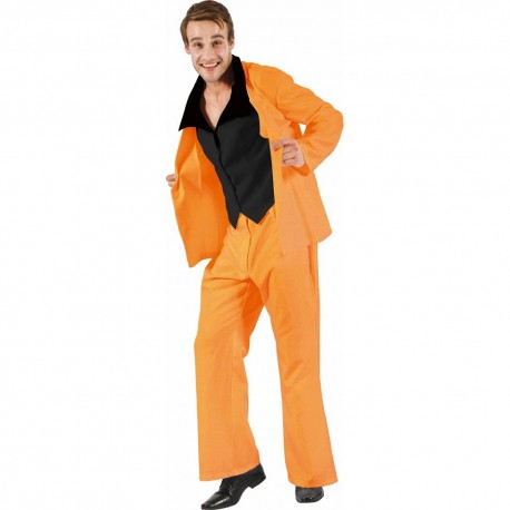 DISFRAZ DE TRAJE NARANJA