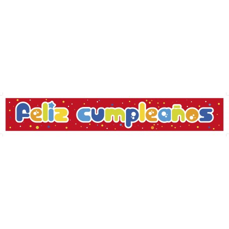 2 GUIRNALDAS FELIZ CUMPLEAÑOS