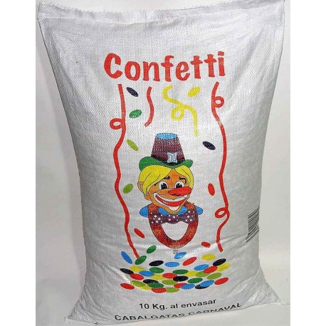 SACO CONFETTI 10KG