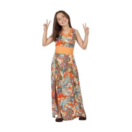 DISFRAZ DE HIPPIE NIÑA