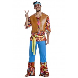 DISFRAZ DE HIPPIE HOMBRE