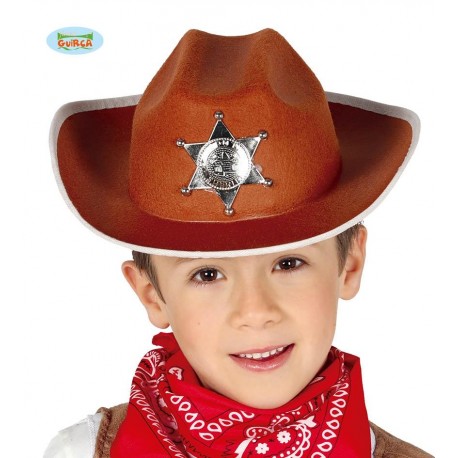 SOMBRERO SHERIF INFANTIL