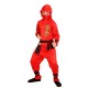 DISFRAZ DE NINJA DRAGON ROJO