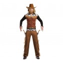 DISFRAZ VAQUERO MARRÓN