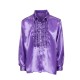 CAMISA CHORRERAS MORADA