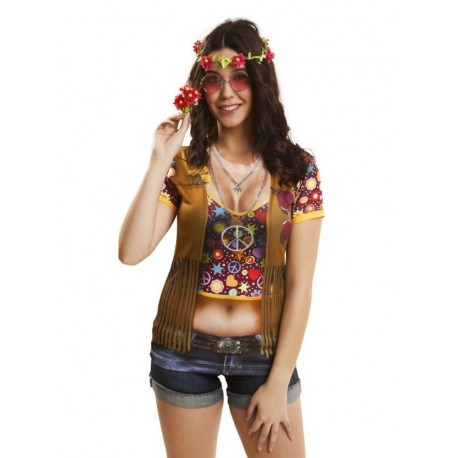 CAMISETA HIPPY CHICA