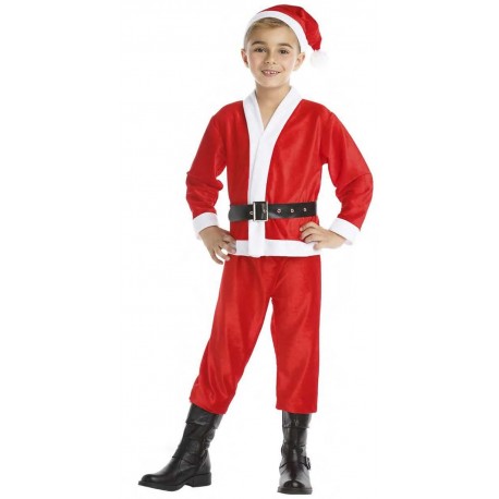 DISFRAZ DE PAPA NOEL infantil