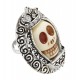 ANILLO BLANCO MUERTE MEXICANA