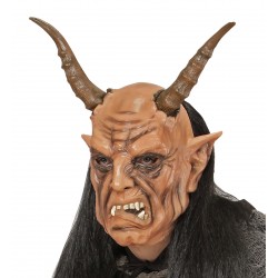 MÁSCARA DIABLO CON PELUCA