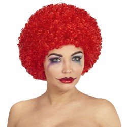 PELUCA PAYASO ROJA