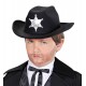 SOMBRERO INFANTIL SHERIFF NEGRO