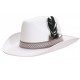 SOMBRERO COWBOY BLANCO ADULTO