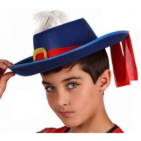 SOMBRERO MOSQUETERO INFANTIL