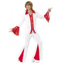 DISFRAZ DISCO ROJO HOMBRE