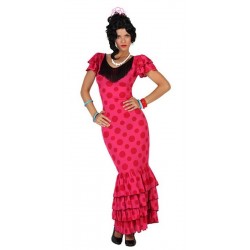 VESTIDO FLAMENCA ROJO