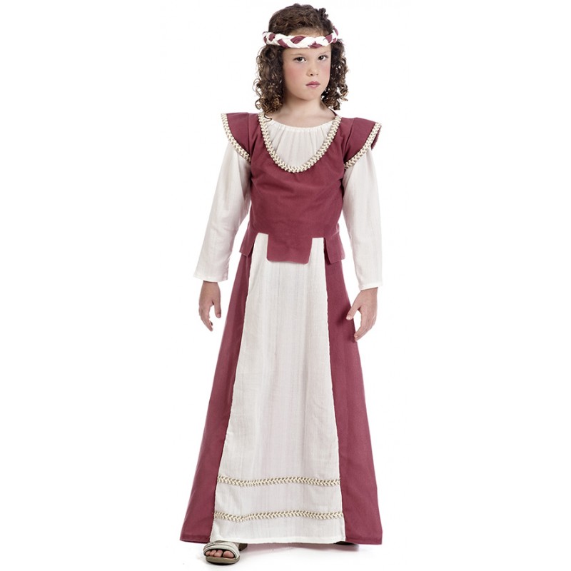 Vestido medieval infantil Ana Varios Colores 1280013044 > Espadas y mas