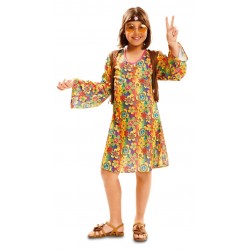 DISFRAZ DE HAPPY HIPPIE NIÑA