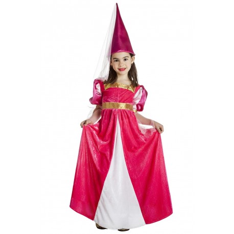 DISFRAZ DE PRINCESA MEDIEVAL inf