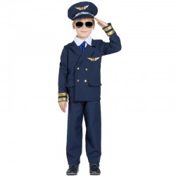 DISFRAZ DE PILOTO DE AVIÓN INFANTIL