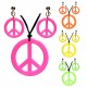 PENDIENTES Y COLLAR HIPPY