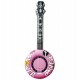 GUITARRA FLOWER ROSA