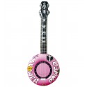 GUITARRA FLOWER ROSA