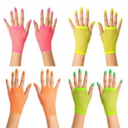 GUANTES REJILLA FLUOR