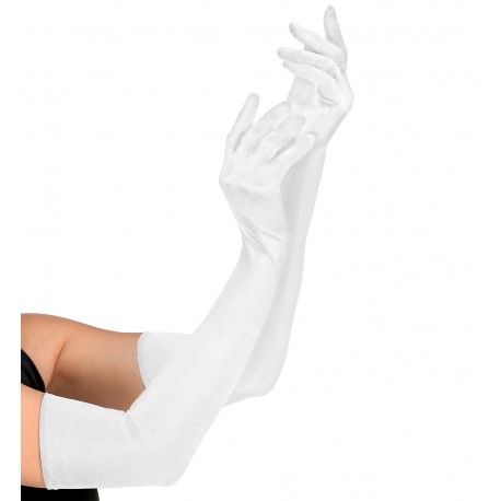 GUANTES BLANCOS 60 cm