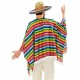 PONCHO + SOMBRERO MEXICANO