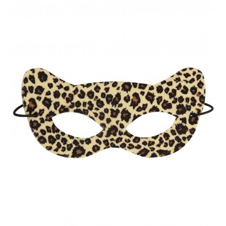 Forum Novelties - Máscara veneciana para mujer, estampado de leopardo,  talla única de EE. UU, Leopardo