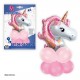 SET 9 GLOBOS CON UNICORNIO ROSA