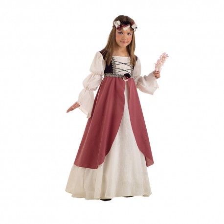 DISFRAZ MEDIEVAL CLARISA infantil