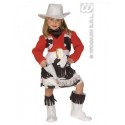 DISFRAZ DE COWGIRL ROJO